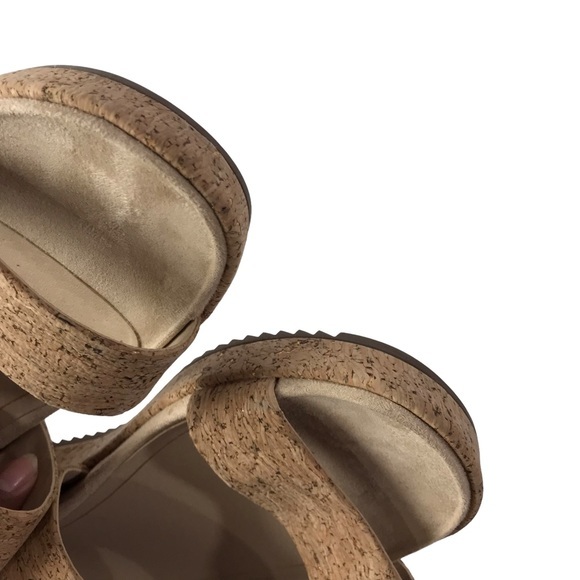 Vionic Louise Cork Platform Sandal Size 10 EUC - Picture 6 of 8